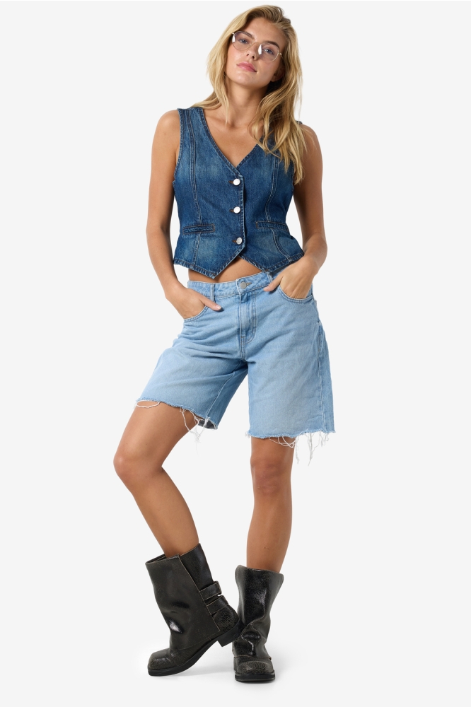 NMHOLLA NW LOOSE SHORT AZ425LB NOOS 27033663 LIGHT BLUE DENIM